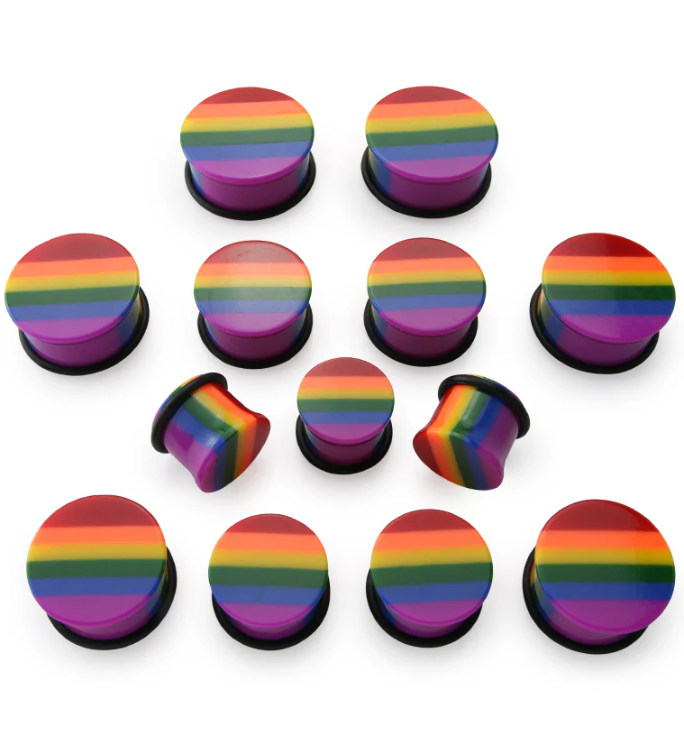 Single Flare Rainbow Plugs - Image 2