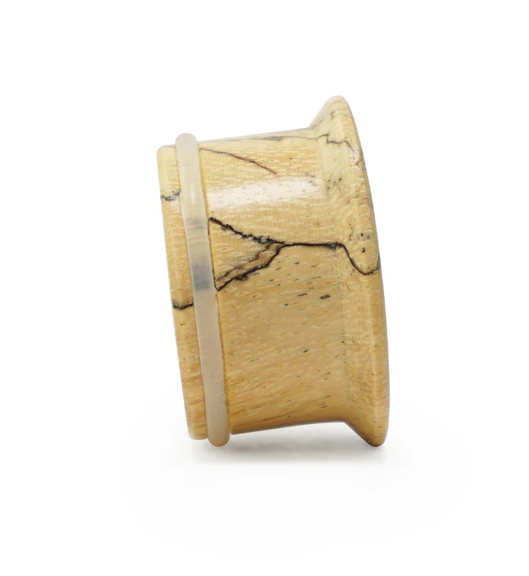 Single Flare Tamarind Wood Plugs - Image 4