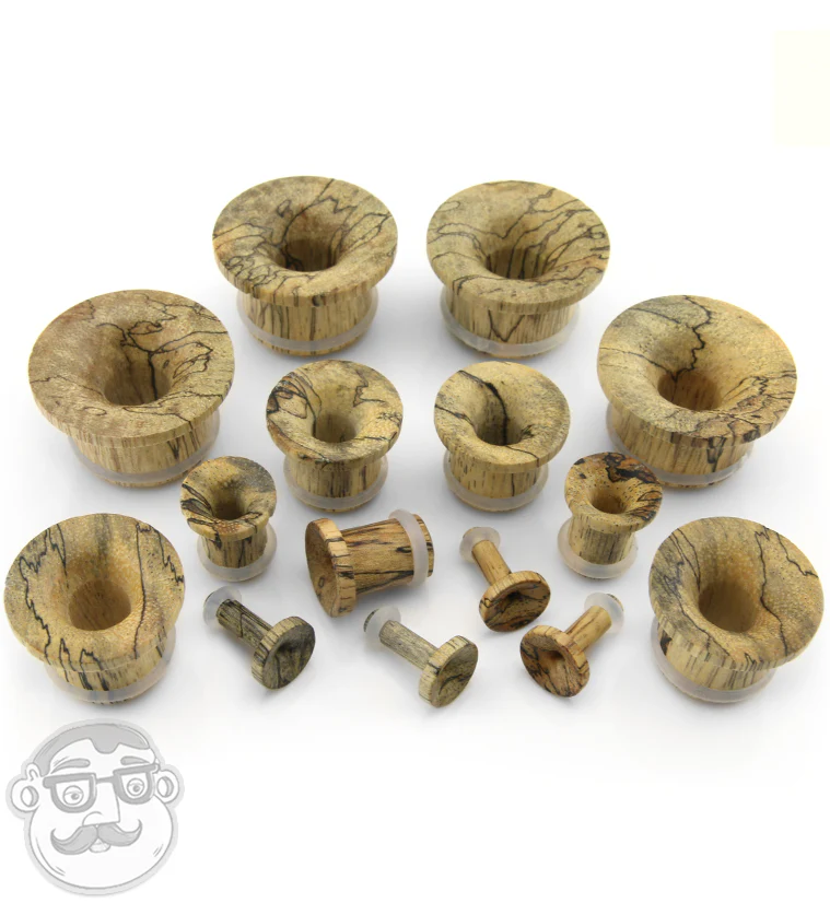 Single Flare Tamarind Wood Tunnels - Image 3