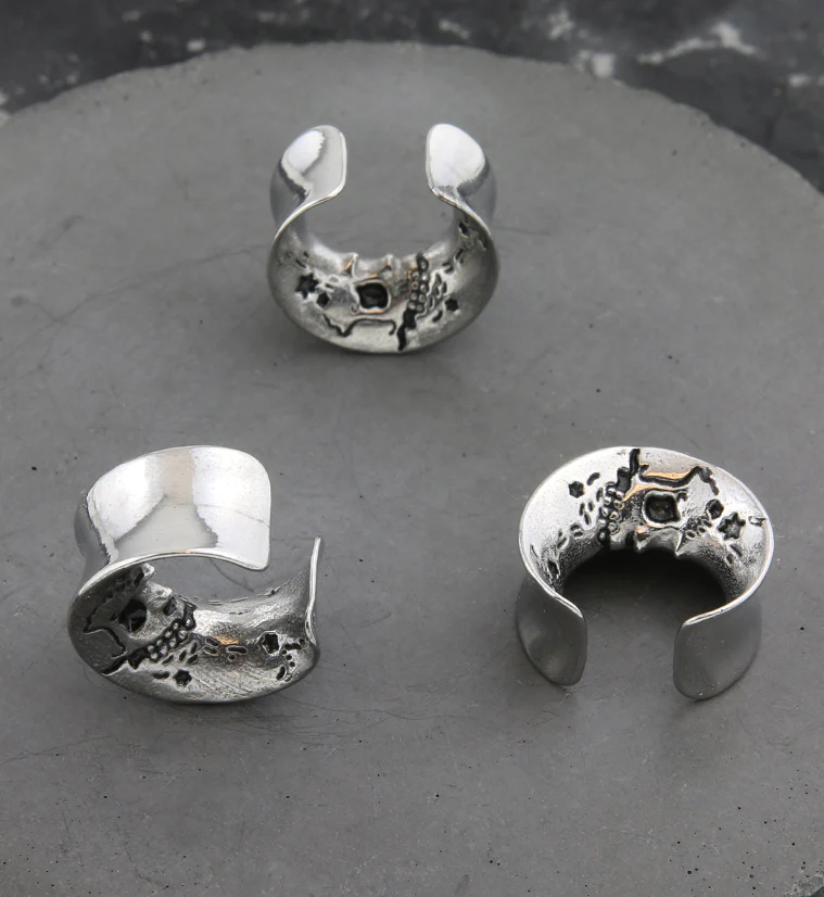 Skeleton Crescent Stainless Steel Saddles - Image 3