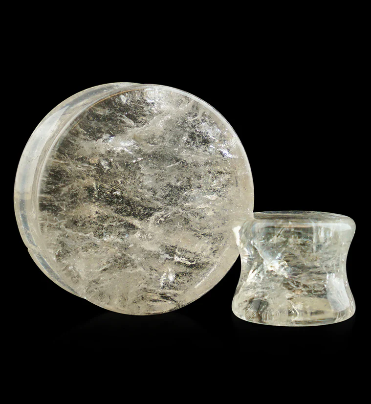 Smokey Quartz Stone Plugs - Image 6