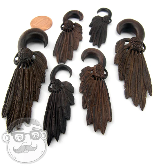 Sono Wood Dreamcatcher Hanger Plugs - Image 3