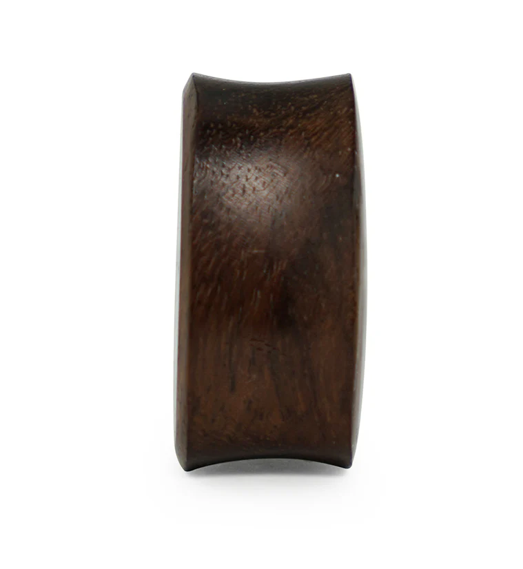 Sono Wood Teardrop Plugs With Abalone Shell Inlay - Image 5