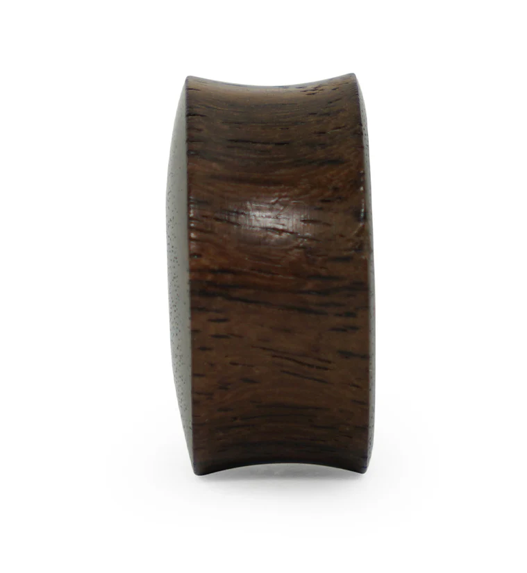 Sono Wood Tunnel Plugs With Abalone Shell Inlay - Image 4