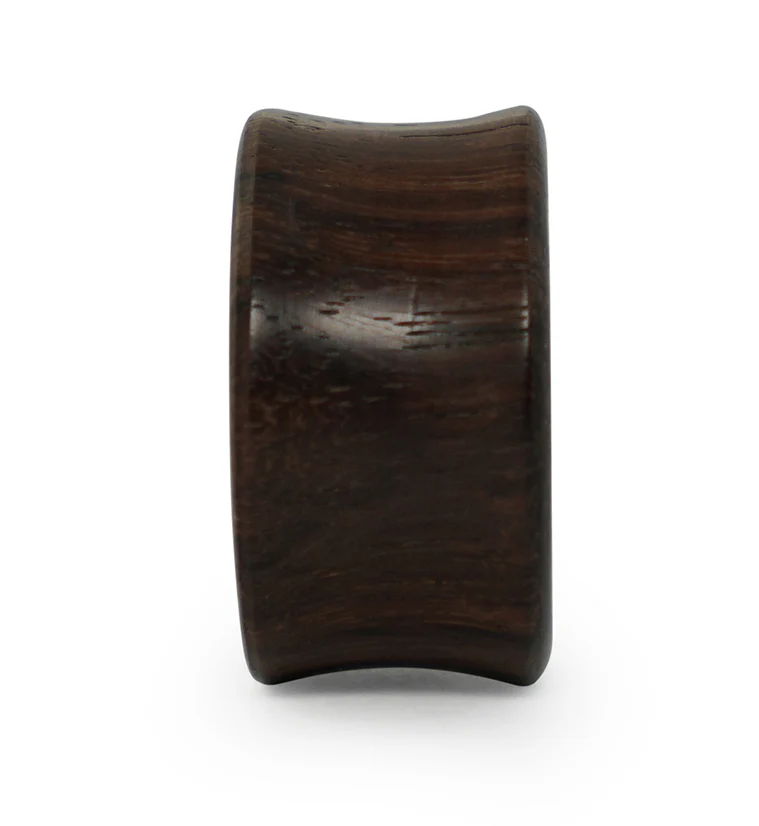 Areng Wood Tunnel Plugs With Tamarind Wood Inlay - Image 9