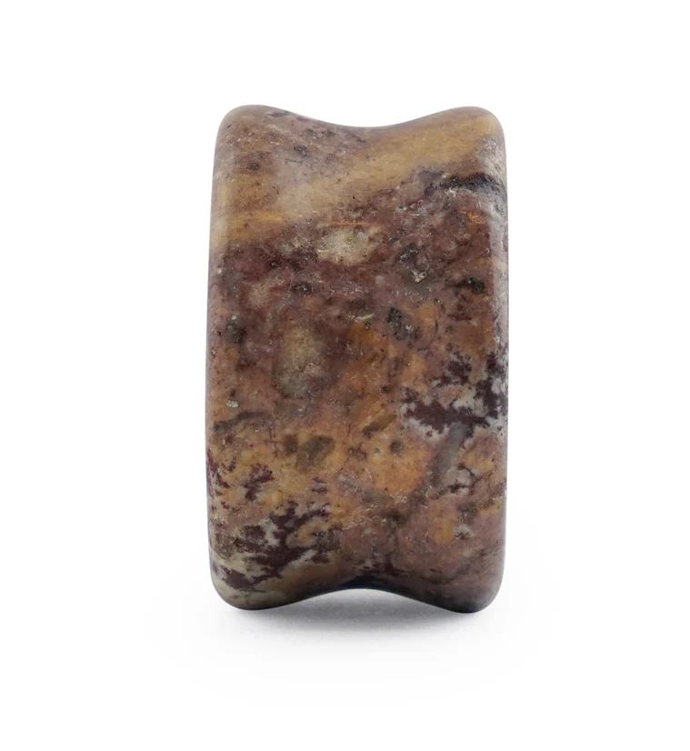 Sonoran Dendritic Rhyolite Stone Plugs - Image 3