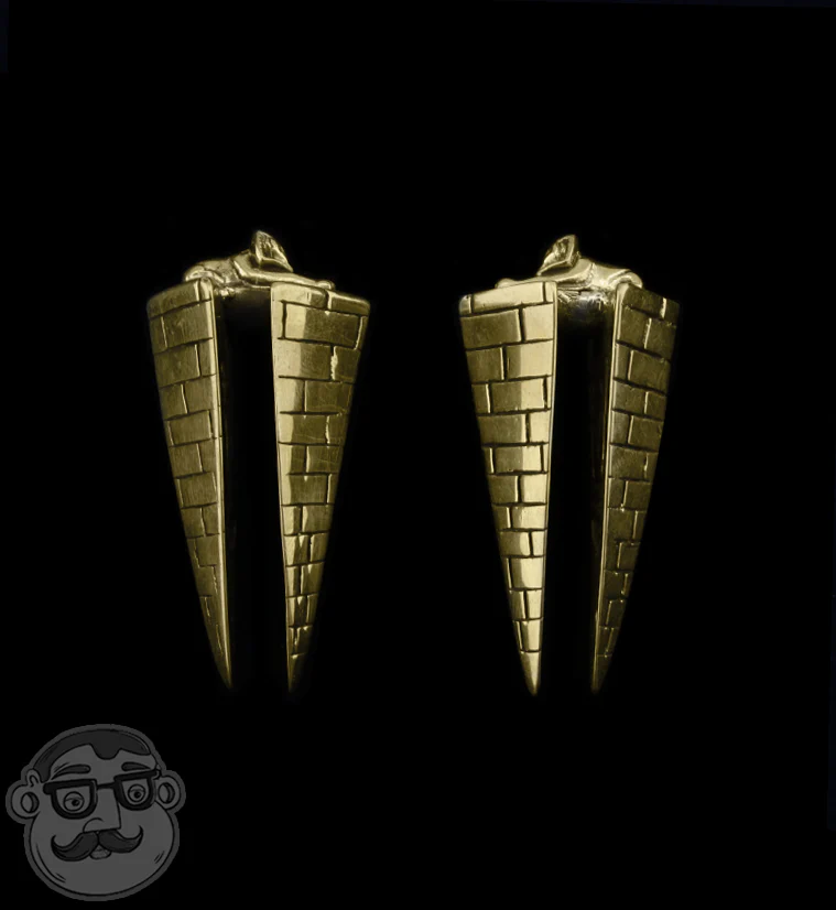 Sphinx Brass Ear Weights - Image 3