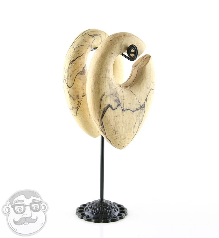 Splash Tamarind Wood Ear Weights - Image 2