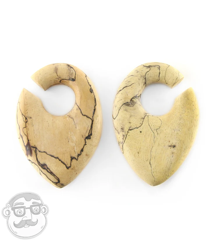 Splash Tamarind Wood Ear Weights - Image 3