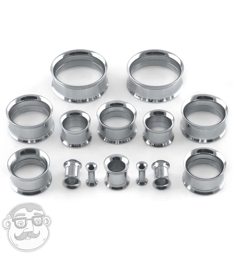 Stainless Steel Internally Threaded Tunnel Plugs - Image 2