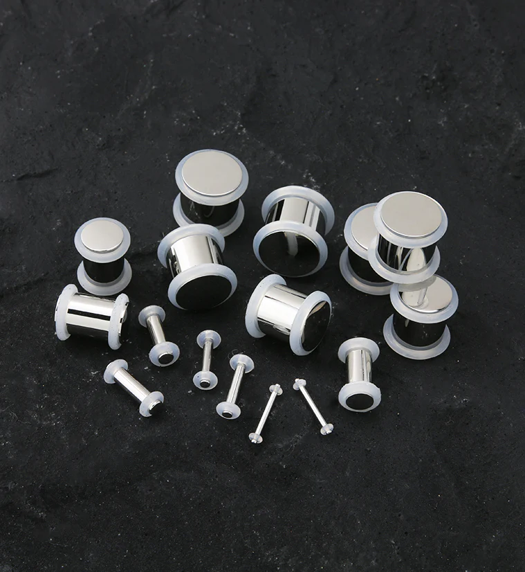 Stainless Steel No Flare Plugs - Image 2