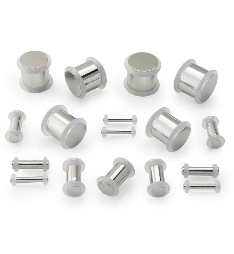 Stainless Steel No Flare Plugs - Image 3