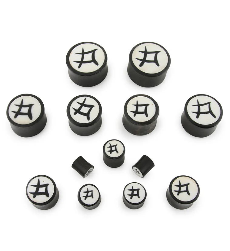 Symbolic Logo Wood Plugs - Image 2