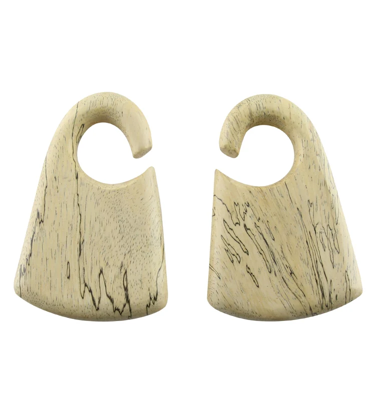 Tamarind Wood Locket Ear Weights