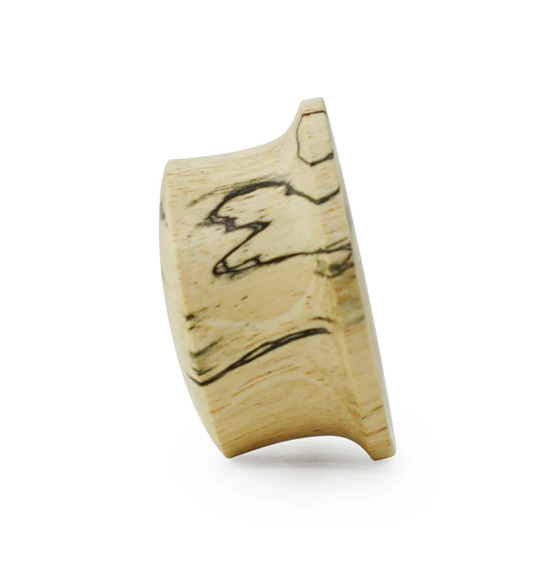 Tamarind Wood Mayan Flare Tunnel Plugs - Image 5