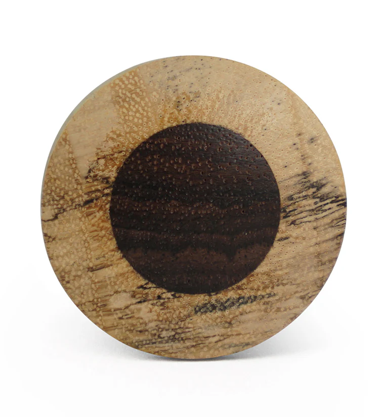 Tamarind Wood Plugs With Sono Wood Inlay - Image 4