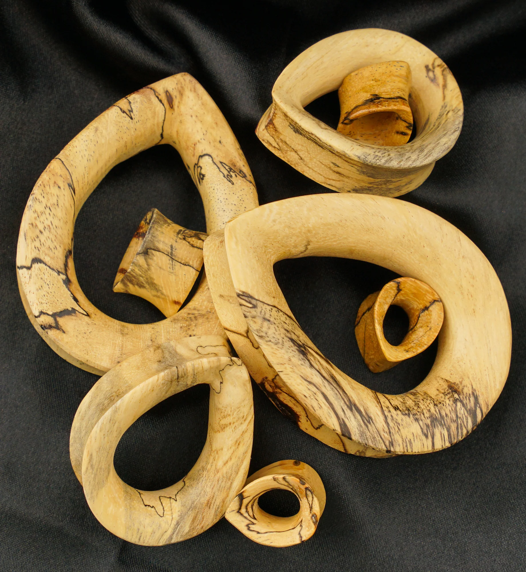 Tamarind Wooden Teardrop Tunnels - Image 2