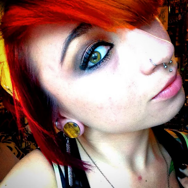 Tiger Eye Double Flare Plugs - Image 6