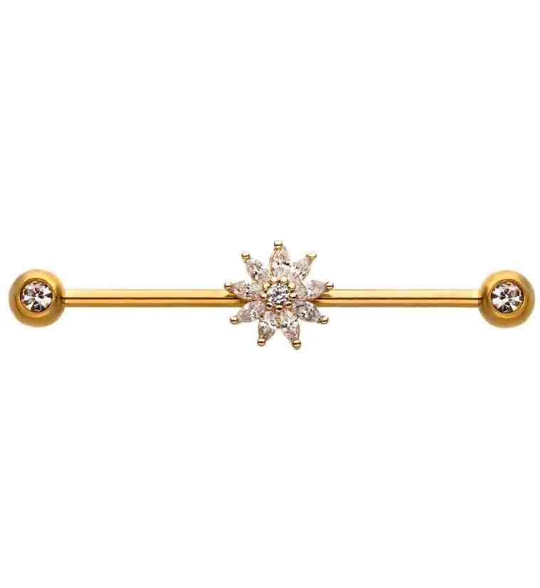 Topliner Gold Industrial Barbell
