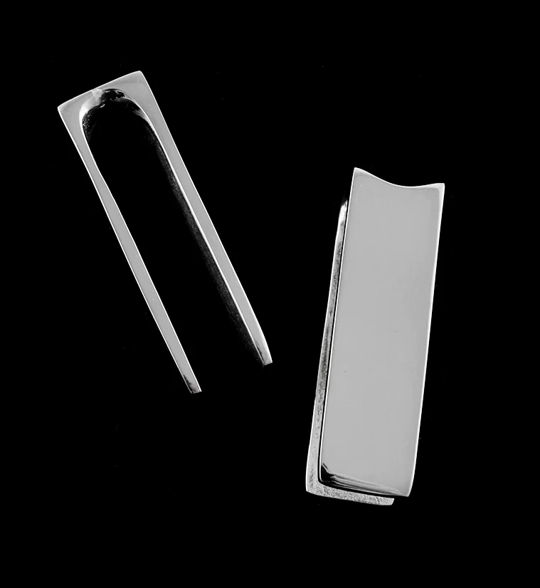 Tower White Brass Ear Weights