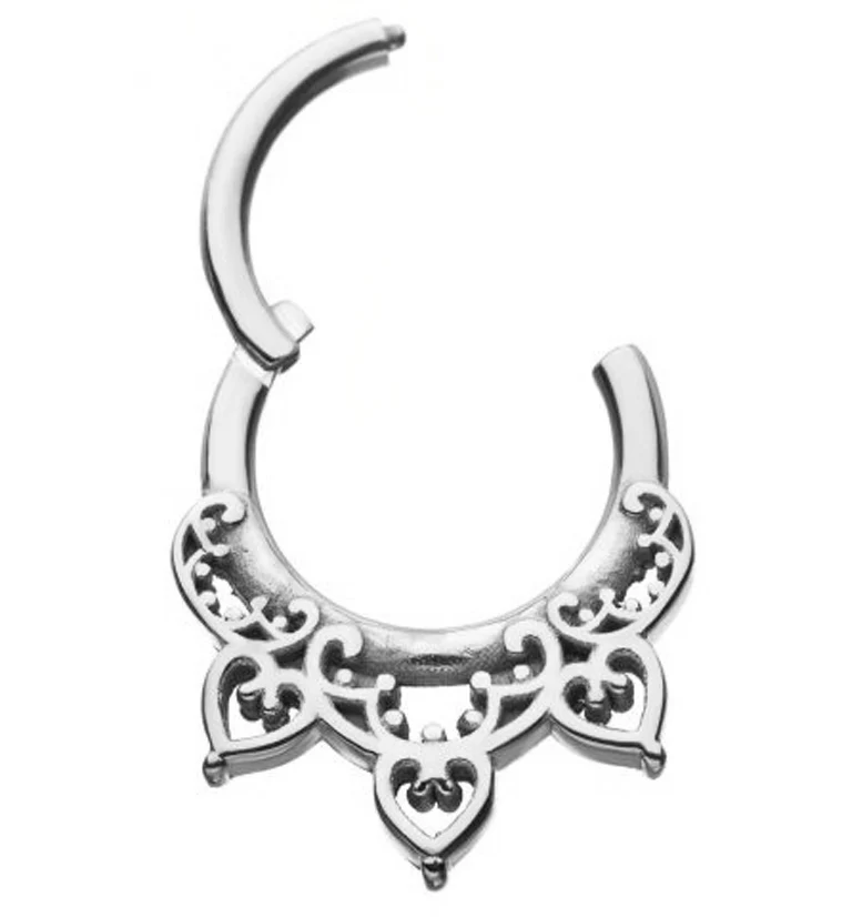 Tracery Hinged Segment Ring