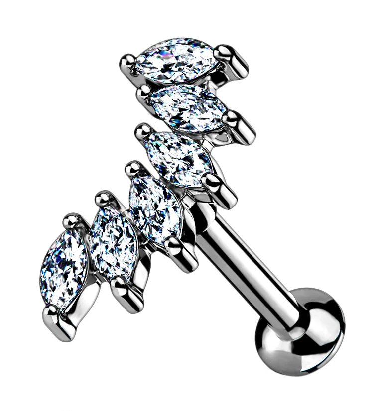 Track CZ Labret Post