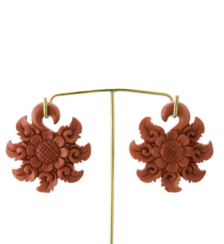 Tribal Flower Wooden Hangers - Image 5