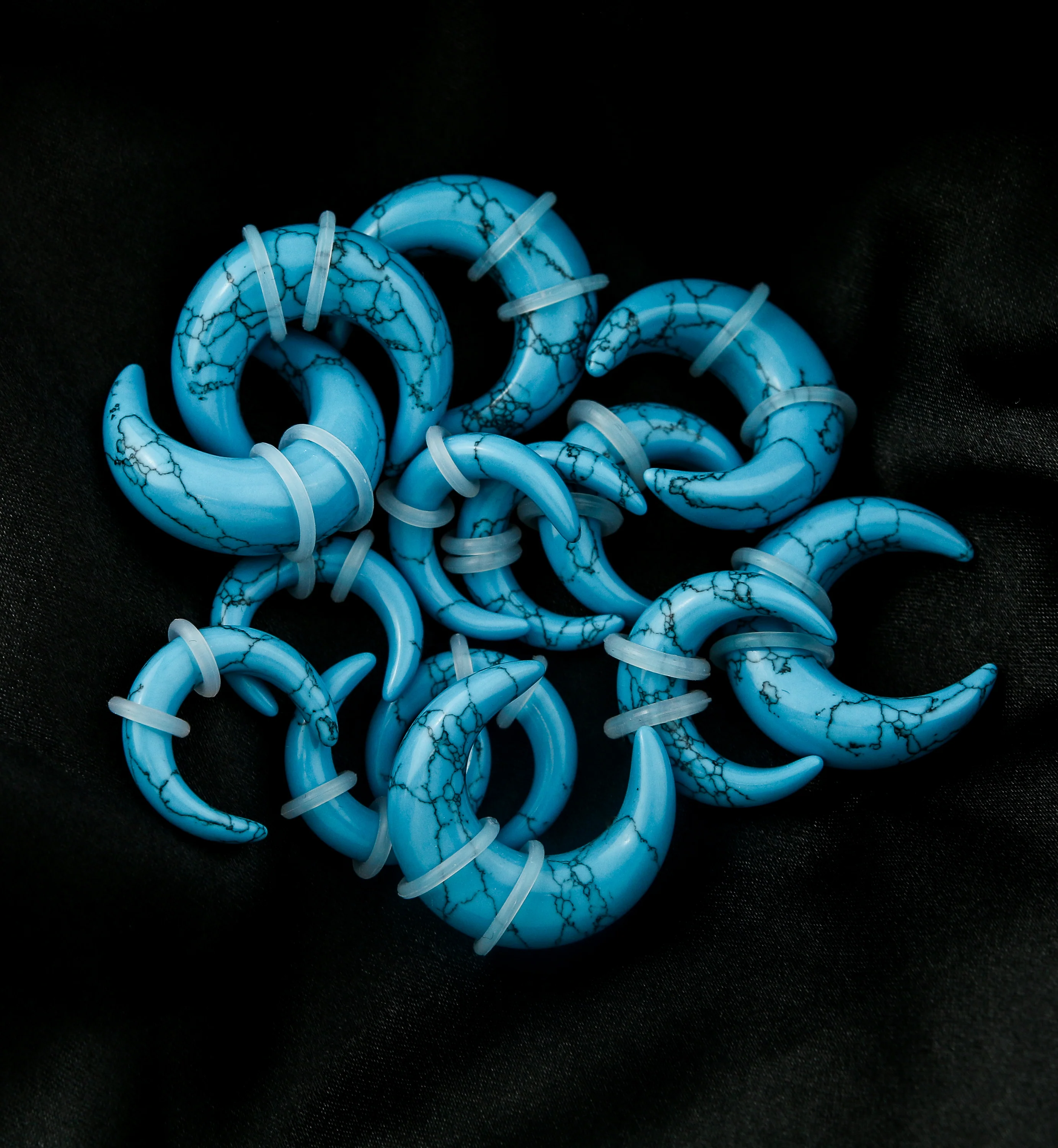 Turquoise Howlite Stone Pinchers - Image 4