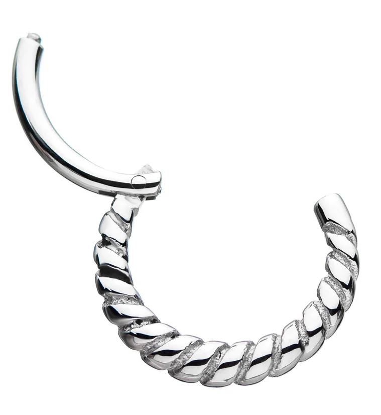Twine Hinged Segment Ring - Image 2