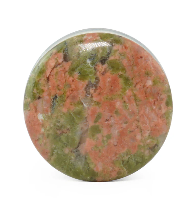 Unakite Stone Plugs - Single Flare - Image 4