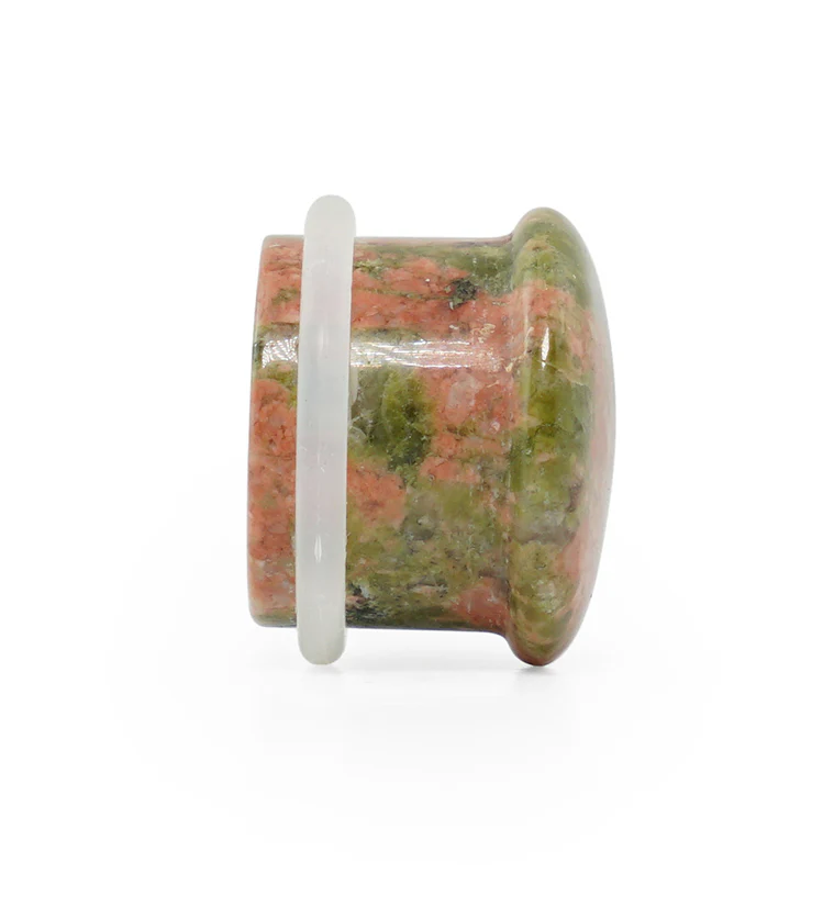 Unakite Stone Plugs - Single Flare - Image 5