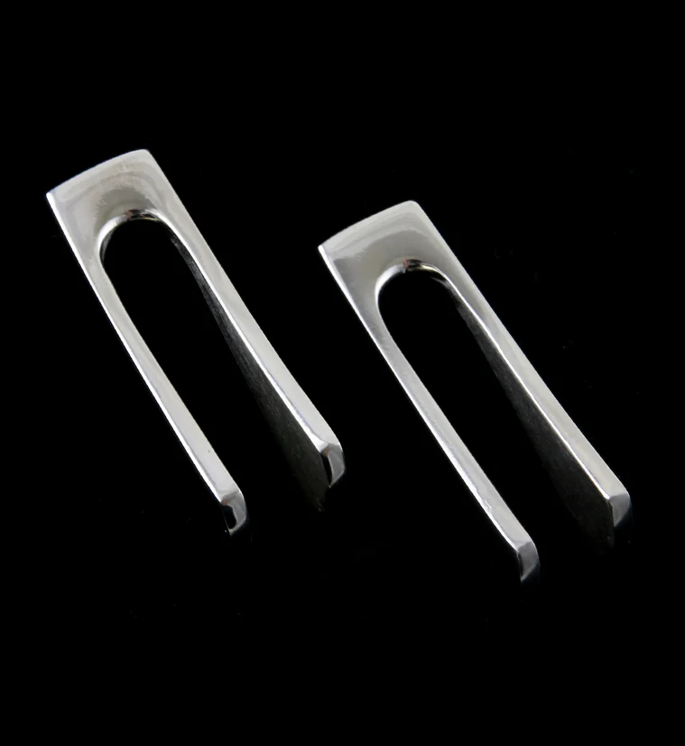 Vane White Brass Ear Weights - Image 7