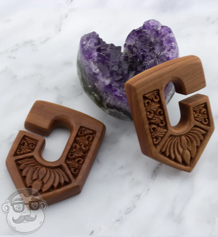 Vertex Wooden Ear Weights - Image 4