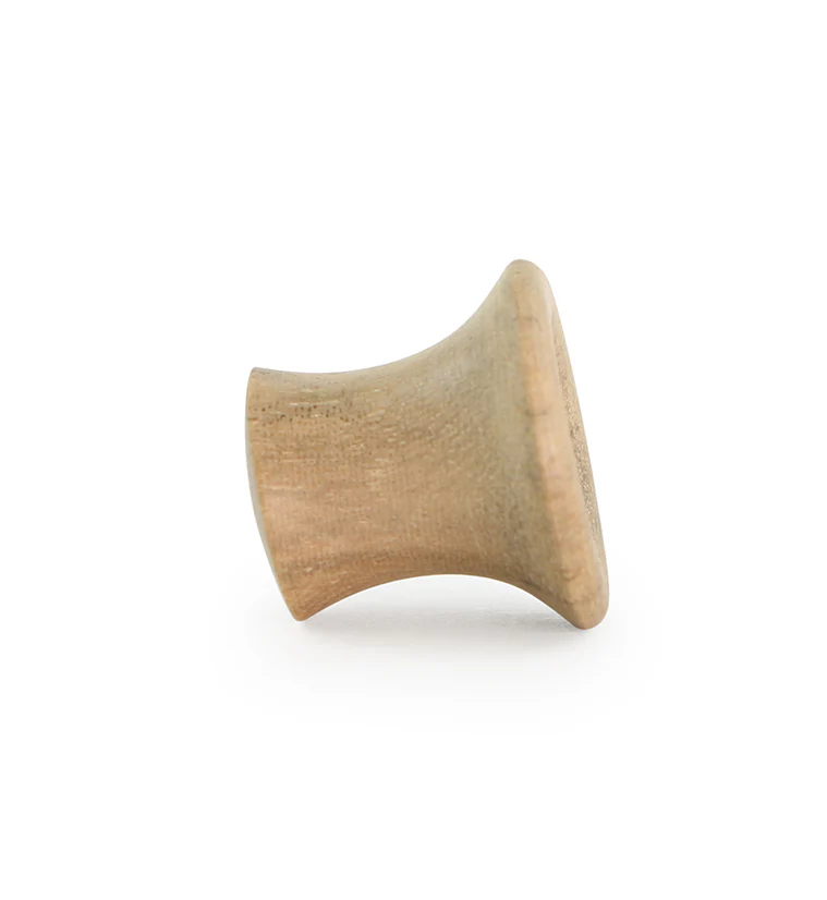 Waru Wood Mayan Flare Tunnel Plugs - Image 6