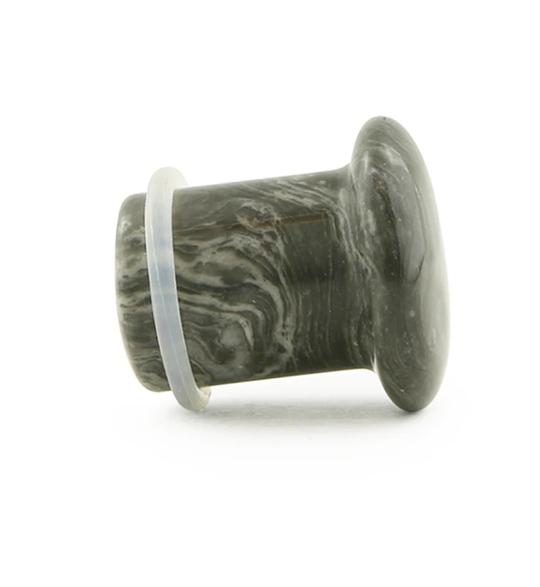 Wave Jasper Stone Plugs - Single Flare - Image 7