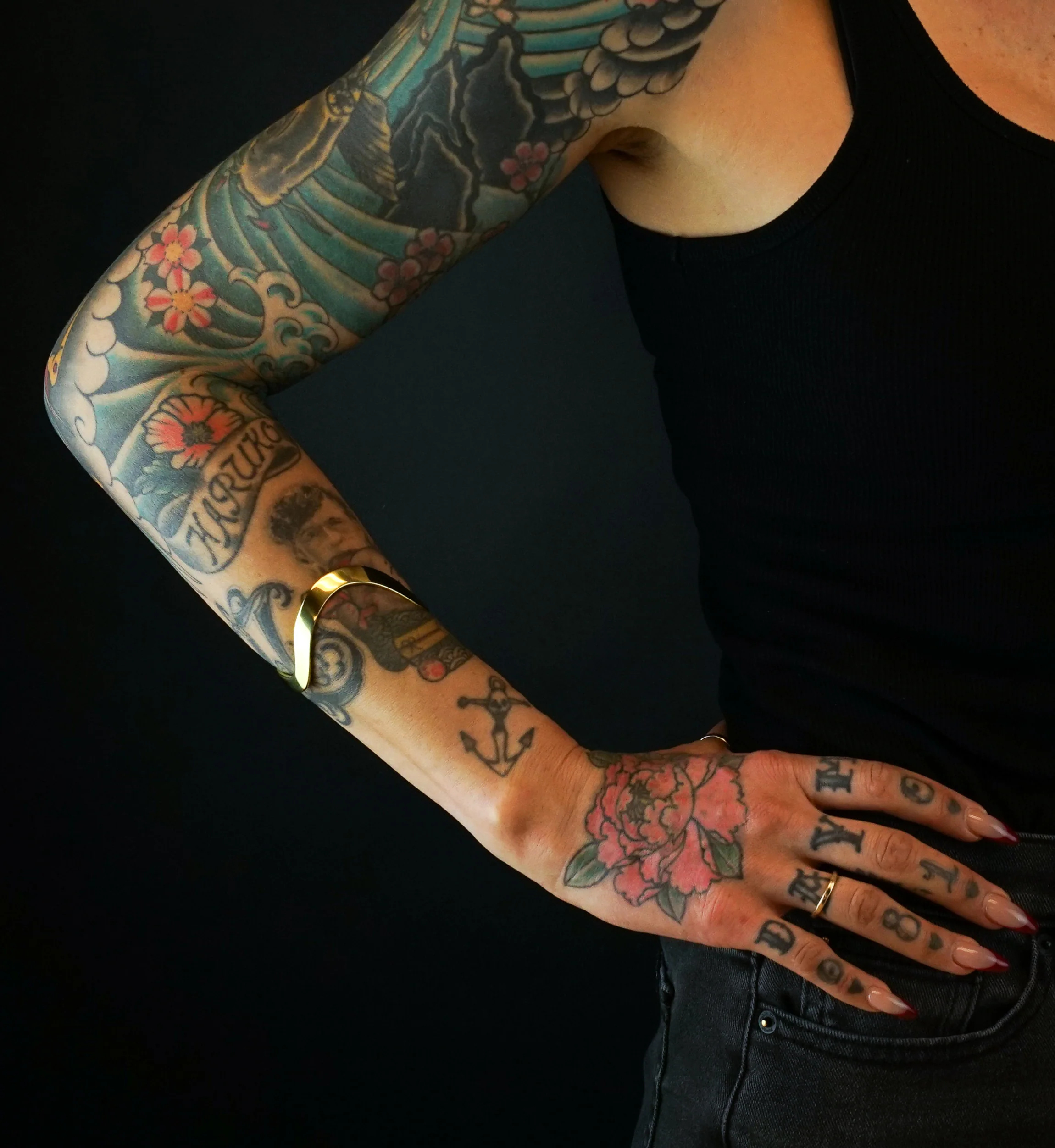Flex Brass Bangle